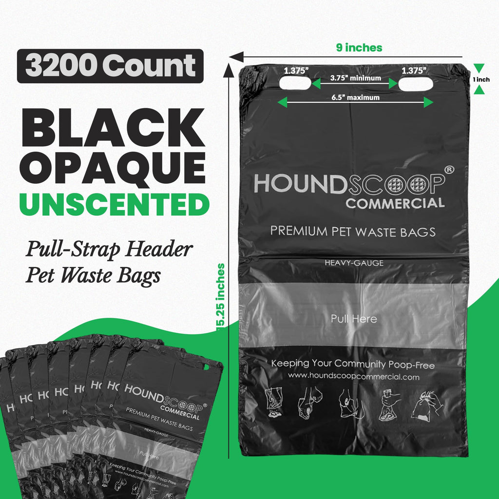 XL Pull-Strap Header Pet Waste Bags G146