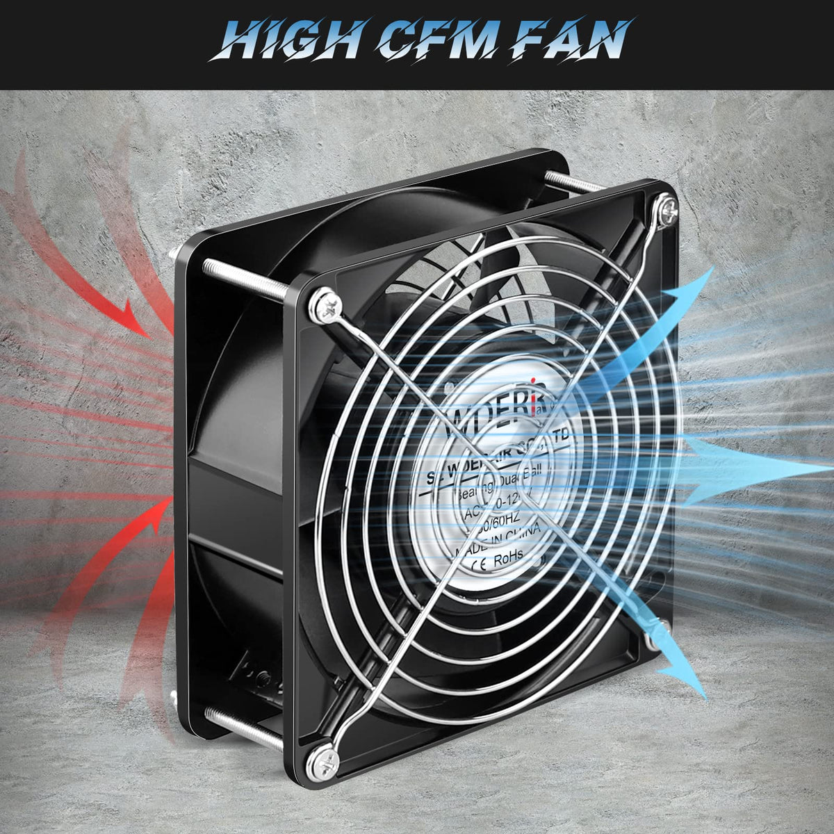 110V 120mm AC Axial Cooling Fan D71599