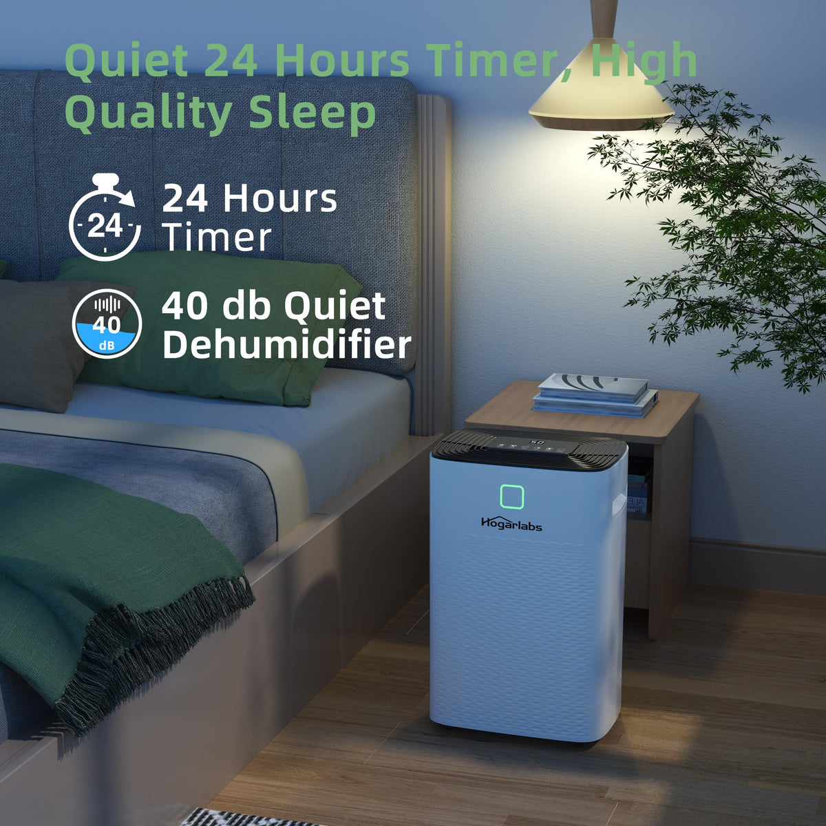 50 Pint Dehumidifier with Drain Hose & Auto Humidity Control Z9625