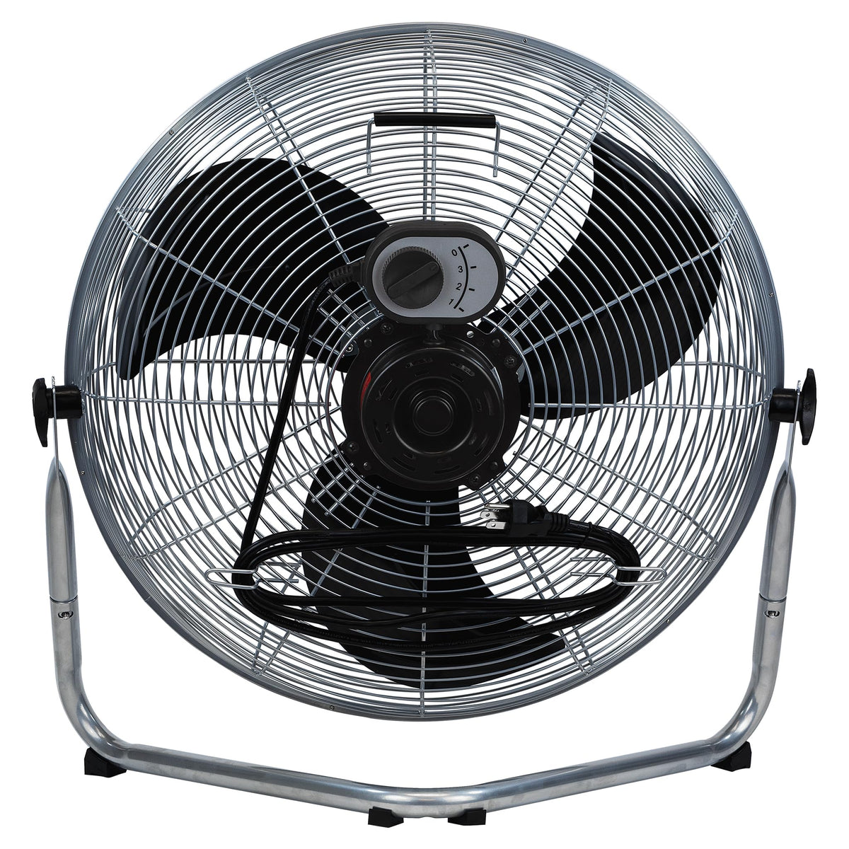 Blue 20 Inch High Velocity 4600 CFM 3 Speed Floor Fan N138