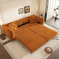 98" Button Tufted Velvet Sofa Bed E8810