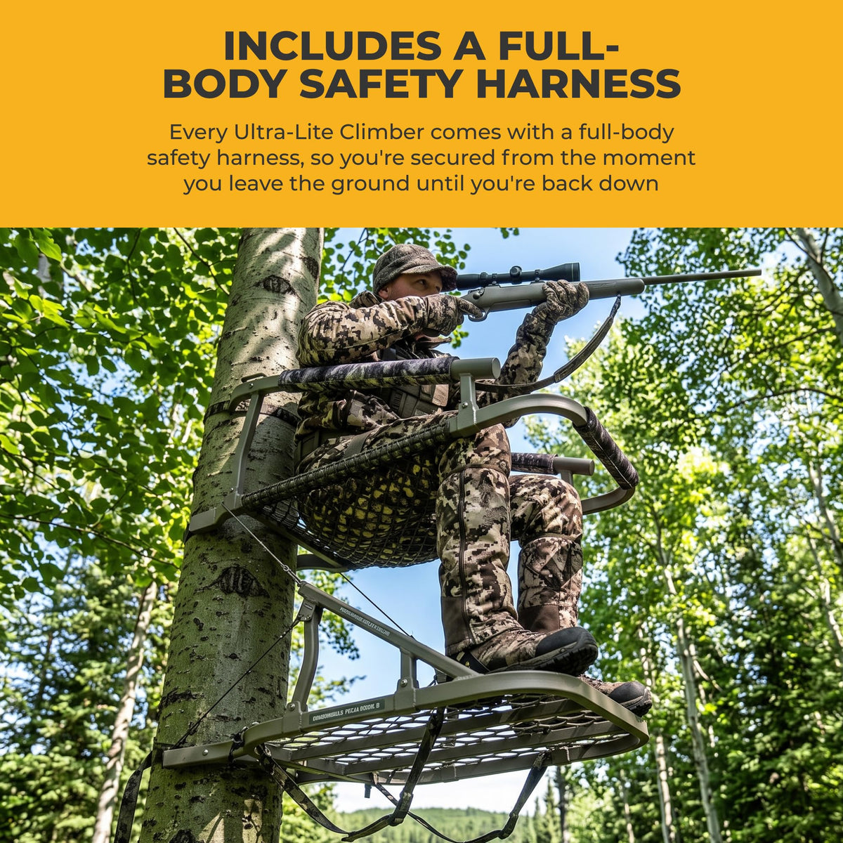 Tree Stand with Memory Foam Seat Y5695
