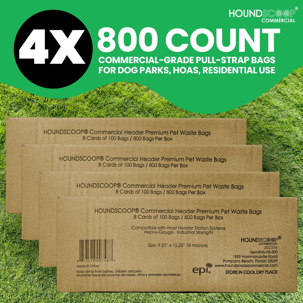 XL Pull-Strap Header Pet Waste Bags G146